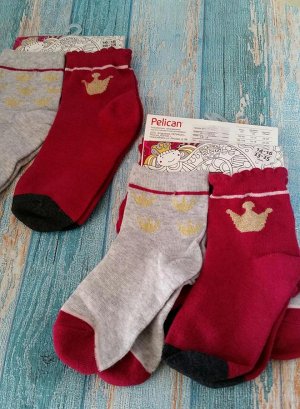GEG3017(2) носки для девочек ТМ Pelican
