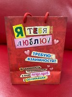 Пакет ламинат вертикальный &quot;Анонимка&quot; 18х23х10 см