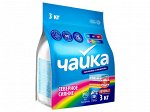 Стиральный порошок Чайка Северное сияние для цветного белья 3 кг