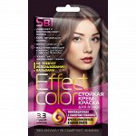 Краска для волос Effect Color стойкая крем-краска тон 3.3 горький шоколад 50 мл