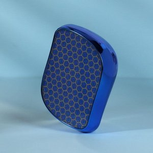 Стеклянная нано-тёрка для ног, 9 x 6,5 x 3 см, в картонной коробке, цвет синий