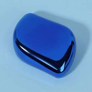 Стеклянная нано-тёрка для ног, 9 x 6,5 x 3 см, в картонной коробке, цвет синий