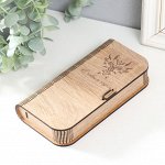 Шкатулка &quot;С Новым годом&quot; 17х8,5х3,5 см