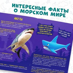 Мини-энциклопедия «Морской мир», 20 стр., 12 x 17 см, Ми-Ми-Мишки