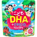 Омега-кислоты и витамин D в мармеладках, 60 шт, Япония
