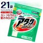 Порошок для стирки KAO One Pack Attack Highly Active Bio EX активные биоэнзимы,  24гр. 1 пакетик