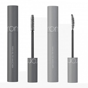 Удлиняющая стойкая тушь для ресниц Rom&Nd Han All Fix Mascara L01 Long Black