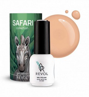 Гель-лак REVOL Safari №7 Zebra (Зебра) 10мл