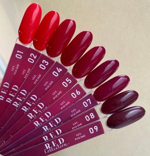 Гель-лак NIK NAILS Red №01 8мл