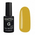 Гель-лак   GRATTOL   Основная коллекция 178 YELLOW MUSTARD 9ml