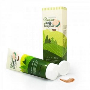 Скраб д/тела с морской солью ЗЕЛЕНЫЙ ЧАЙ Greentea Salt Body Scrub