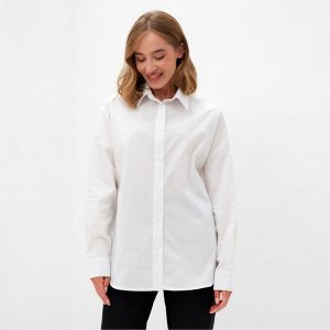 Блузка женская MINAKU: Casual Collection цвет белый