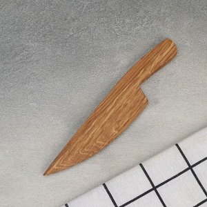 Нож деревянный Adelica, 19,5?4 см, дуб