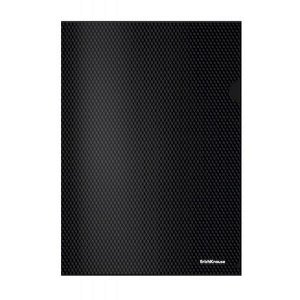 Папка-уголок А4 "Diamond Total Black" непрозрачная, черная 55194 ErichKrause