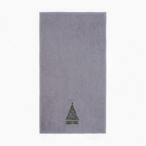 Полотенце махровое "Этель" Golden tree 30х60 см, 340 г/м2, 100% хл