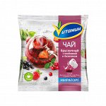 Чай брусничный с клубникой и базиликом