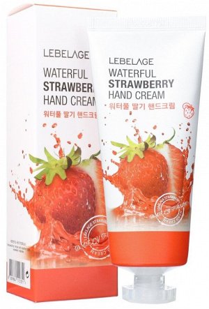 LEBELAGE крем для рук Strawberry Moisturizing Hand cream, 100 мл