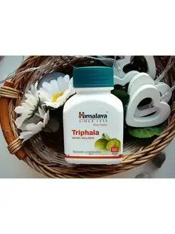Himalaya Wellness Pure Herbs Triphala Bowel Wellness 60 Tab / Трифала БАД для Оздоровления Кишечника 60таб