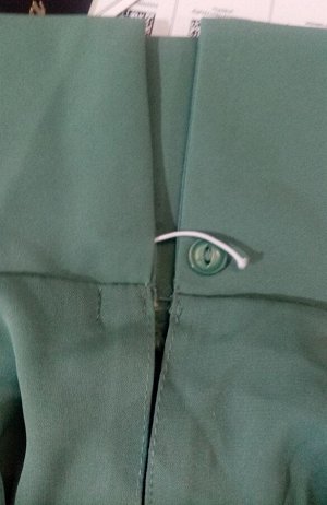 Блузка искусственный шелк "рукав фонарик"