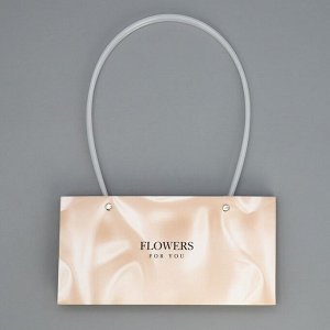 Пакет для цветов Gold Flower , 24 х 12 х 12 см