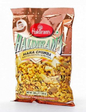 HARA CHIWDA /Сладко-пряная смесь воздушного риса, орехов и изюма 200 GMS