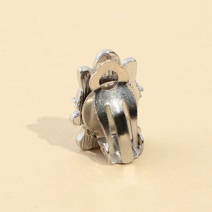 Серьги клипсы и кулон «Королева» набор для девочек, 8 х 9 см