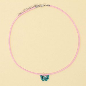 Серьги клипсы и кулон «Я девочка» набор для девочек, 8 х 9 см