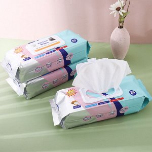 Бытовые влажные салфетки Kitchen Wipes 80 шт. 200 x 250 мм