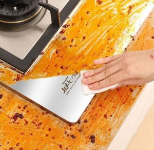 Бытовые влажные салфетки Kitchen Wipes / 80 шт. 200 x 250 мм, для кухни, дома ,авто, на пикник
