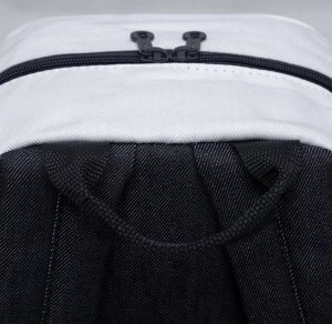 Рюкзак мужской с одним отделением. Спортивный, серый, черный, морской штурвал