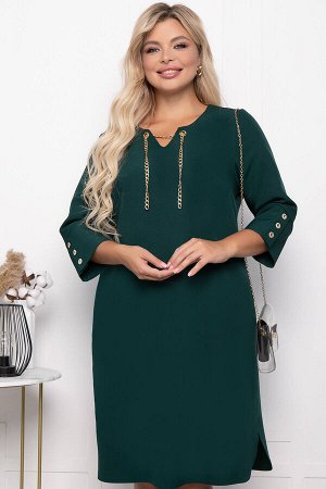 Платье "Кармит" П7285 (зеленый)