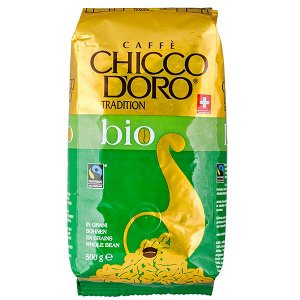 кофе CHICCO D'ORO Tradition Bio 500 г зерно