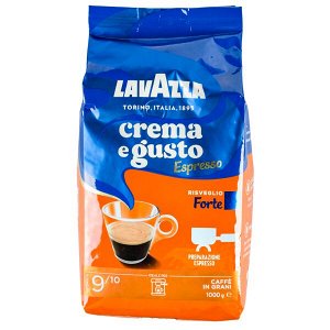кофе LAVAZZA CREMA E GUSTO ESPRESSO FORTE 1 кг зерно
