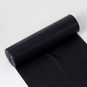 Мешки для мусора Доляна Extra Large, 360 л, 110x140 см, 60 мкм, ПВД, 10 шт, цвет чёрный