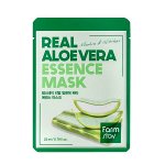 Тканевая маска с алоэ вера FarmStay Real Aloe Vera Essence Mask, 1шт*23мл