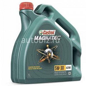 CASTROL Magnatec 5W30 SL/CF A3/B4 бензин, синтетика 4л (1/4) *