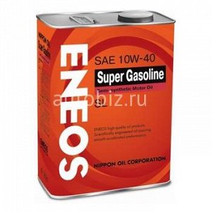 ENEOS Gasoline SUPER 10W40 SL бензин, полусинтетика   4л (1/6) *