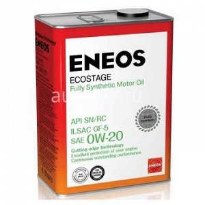 ENEOS Gasoline Ecostage 0W20 SN бензин, синтетика   4л (1/6) *