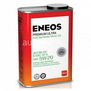 ENEOS Gasoline Premium Ultra 5W20 SN бензин, синтетика   1л (1/20) *