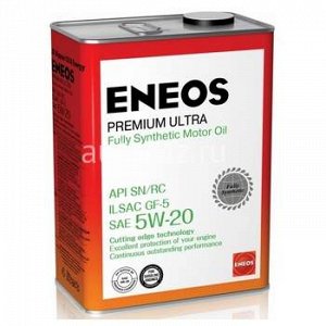 ENEOS Gasoline Premium Ultra 5W20 SN бензин, синтетика   4л (1/6) *