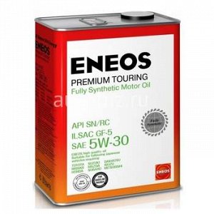 ENEOS Premium TOURING 5W30 SN/GF-5 бензин, синтетика 4л (1/6) *