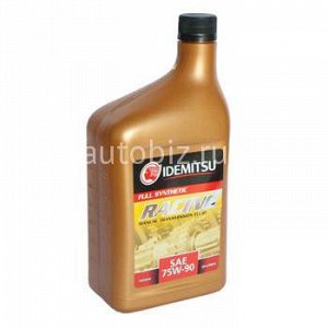 38709 IDEMITSU  RACING GEAR OIL  75w90  GL-5   1л (100% синтетика)  (1/12) 2846-042