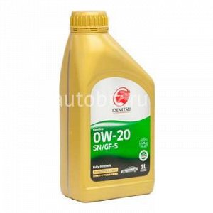 IDEMITSU FULLY-SYNTHETIC 0W20 SN/GF-5 бензин, синтетика   1л (1/24) *