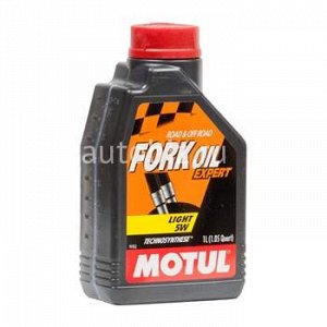 MOTUL Fork Oil Expert Light 5W вилочное масло 1л (1/12) *