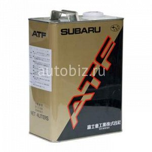 SUBARU ATF жидкость для АКПП E-4AT, 3AT  4л (1/6) *