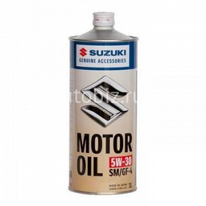 SUZUKI Oil 5W30 SM/GF-4 бензин, гидрокрекинг 1л (1/20) *