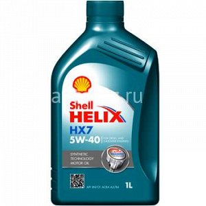 Shell  HELIX HX 7 /synthetic technology/  5W40   SN/CF (A3/B4)   1л  (1/12)   (п./синтетика) *
