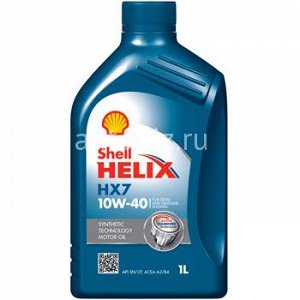 Shell  HELIX HX 7 /synthetic technology/  10W40   SN/CF (A3/B4)   1л  (1/12)   (п./синтетика) *