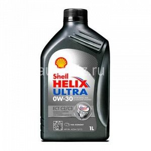 Shell  HELIX Ultra ECT /fully synthetic/ 0W30   SN (С2/C3)  1л (универсальное 100% синтетика) (1/12) *