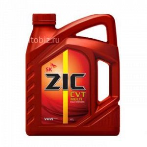 ZIC ATF  CVT Multi    4л  (универсальная, вариаторная, синтетика)  (1/4) *
